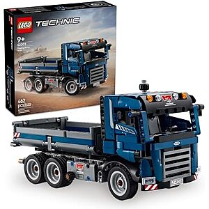 $29.99 | 462-Piece LEGO Technic - Tipping Dump Truck (42203, 2025) at Amazon
