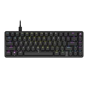 [Prime] Corsair K65 PRO Mini RGB 65% Optical-Mechanical Gaming Keyboard – Black $75.98 + FS