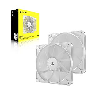 [Prime] CORSAIR RS140 140mm PWM Fans – Dual Pack – White or Black $19.99 + FS