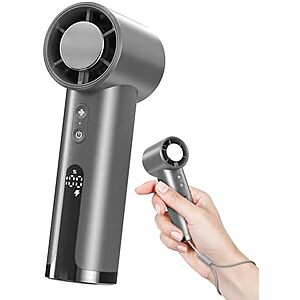 [Prime] $5.99* | 18000RPM NesveCit Rechargeable Handheld Portable Fan at Amazon