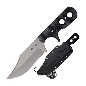 [Prime] Cold Steel Mini Tac Bowie 3-5/8" Fixed Blade Knife w/ Griv-Ex Handle & Secure-Ex Sheath $12.41 + Free Shipping