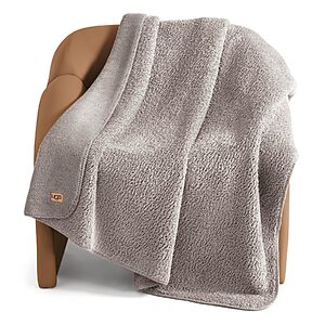 [Prime] UGG Whitecap 50" x 70" Plush Fleece Throw Blanket (3 Colors) $59.99 + Free Shipping