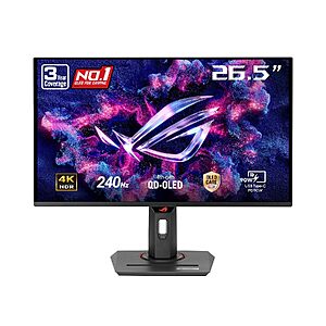 [Prime] 27" ASUS ROG 4K 240Hz QD-OLED G-SYNC Gaming Monitor $774 + Free Shipping