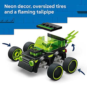 LEGO City Rides – Gaming Race Car Building Toy for Kids - - 60484 $5.98