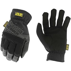 [Prime, SnS] $8.04* | Mechanix Wear FastFit Work Gloves (Black / XL) at Amazon