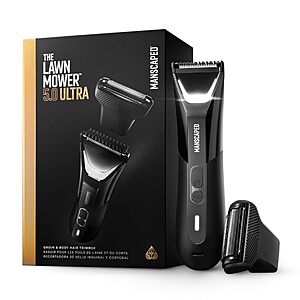[Prime day]MANSCAPED The Lawn Mower 5.0 Ultra Groin & Body Hair Trimmer $76.99