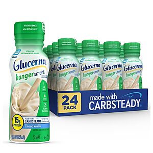 [S&S] $29.01: Glucerna Hunger Smart Nutrition Shake