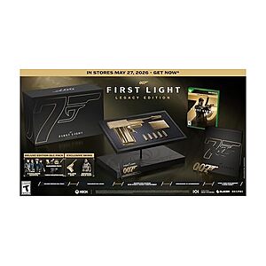 $69.99 | 007 First Light - Legacy Edition at Woot!