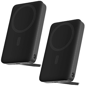 2-Pack: Aukey Magsafe 10,000mAh Wireless Charging Power Bank $29.99 + FS