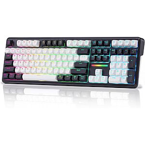 Prime Members: Redragon K745 PRO Wireless 108-Key Gasket RGB Gaming Keyboard, 4 Hotkeys $45.49