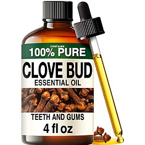 Kukka 100% Pure Clove Essential Oil for Skin, Diffuser, 4 Fl Oz $7.26