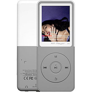 MP3 Player with Bluetooth 5.3, HIFI Music Player - $16.99 AC