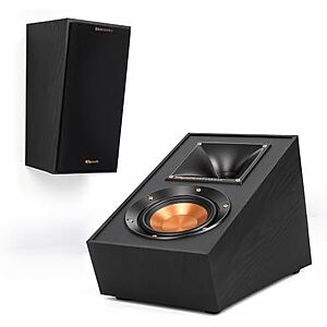 $149.99* | Klipsch Reference R-41SA Dolby Atmos Surround Sound Speakers (Pair, Black) at Amazon