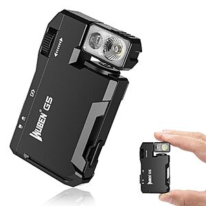 [Prime] WUBEN G5 400-Lumen Rechargeable Mini Magnetic EDC Flashlight w/ RGB Light & Rotatable Head (Black or Green) $16.99 + Free Shipping
