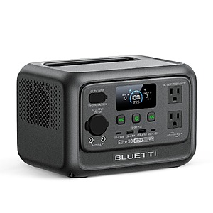 Prime Members: Bluetti Elite 30 V2 288Wh 600W Portable Power Station $208.03 + Free Shipping