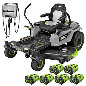 EGO Power+ Z6 Zero Turn Electric Riding Lawn Mower, 52" Deck - ZT5216L $5484