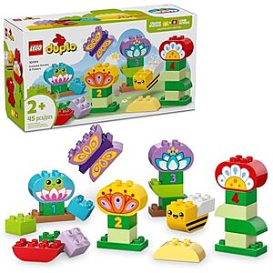 $11.99 | 45-Piece LEGO Duplo - Creative Garden & Flowers (10444, 2025) at Amazon