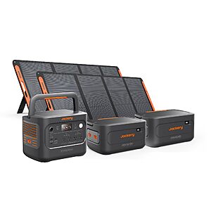 Jackery HomePower 2000 Plus v2 and 2x Battery & 2x200W, 2048Wh, 2400W $3039