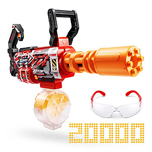 XSHOT Hyper Gel Red Gatlin 20000 Toy Blaster $38.39 + Free Shipping