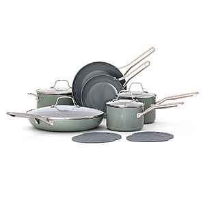 12-Piece Calphalon Ceramic Nonstick Cookware Set + $20 Kohl's Cash $142.49 + Free Shipping