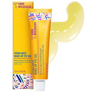 [Prime] Good Molecules Up To 33% off + 10% S&S: 15-mL Yerba Mate Wake Up Caffeine Under Eye Gel $3.72 & More + Free Shipping