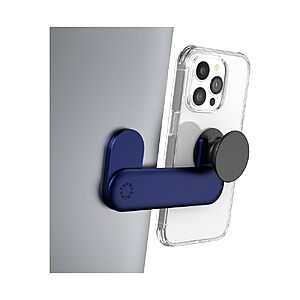[Prime] PopSockets Laptop Phone Mount for PopGrip (French Navy or Black) $11.87 & More + Free Shipping