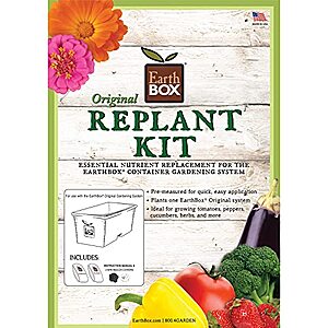 $5.47 | EarthBox 81100 Replant Kit, Standard at Amazon
