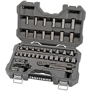 $55.64* | 49-Piece Craftsman OVERDRIVE Mechanics Tool Set at Amazon