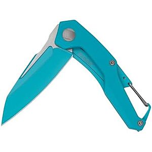 $20.07* | 2.5" Kershaw Reverb 8Cr13MoV Manual Open Pocket Knife (Teal) at Amazon