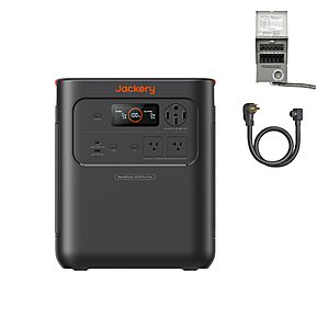 Jackery HomePower 3600 Pro Max Power Station and MTS & 40A Cable, 3584Wh $2279
