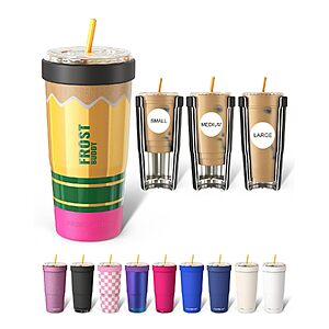 [Prime] 30-Oz Frost Buddy Togo Buddy Insulated Stainless Steel Tumbler (Pencil) $24.08 + Free Shipping