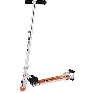 [Prime] Razor Spark Ultra Kids Kick Scooter w/ LED Wheels & Spark Bar (Orange) $37.35 & More + Free Shipping