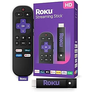 $19.99* | Roku Streaming Stick HD with Voice Remote at Amazon