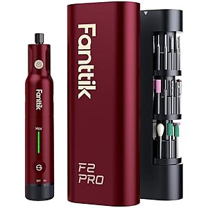 [YMMV, Prime, AC] $50.39* | Fanttik F2 PRO Cordless Rotary Tool Kit w/ 55 Accessories at Amazon