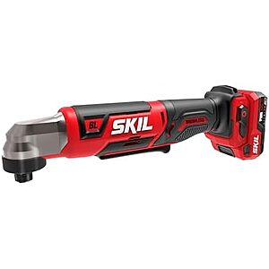 [Prime] $71.24* | SKIL PWR CORE 12 Brushless 12V 1/4-Inch Hex Right Angle Impact Driver Kit, Includes 2.0Ah USB-C Battery and 20W Charger - RI5745A-11 at Amazon