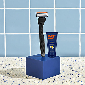 Dollar Shave Club Razor + Shaving Butter $2.50 + Free Shipping w/ Subscription