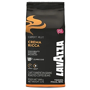 Lavazza Expert Plus Crema Ricca Espresso Whole Bean Coffee 2.2lbs bag $16.80 (Reg. $30.80) w/ Code IBCDD + Free Shipping Option @ Italy Best Coffee