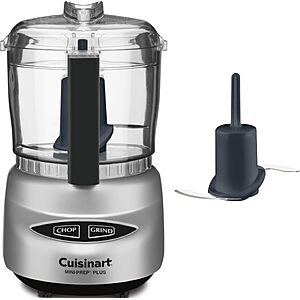 Cuisinart Mini Food Processor, Reversible Blade, 3-Cup Capacity $24.49
