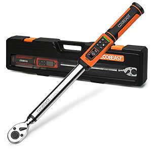 [Prime] Coobeast 1/2" Drive Digital Torque Wrench (3.76-250.8 Ft-Lbs) $78.39 + Free Shipping
