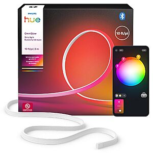 [Prime] 9.8-Ft Philips Hue OmniGlow Micro LED Strip Light $83 + Free Shipping