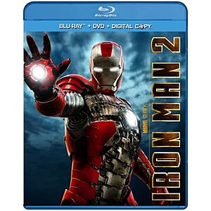 Iron Man 2 (Three-Disc Blu-ray/DVD + Digital Copy) $8.21 Amazon.com