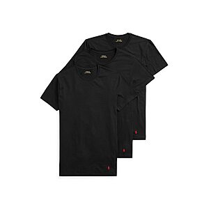 $35.75: 3-Pack Polo Ralph Lauren Men's Classic Fit Cotton Crew Tee (Various Colors/Sizes)