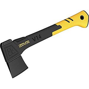 $13.68* | 14″ LEXIVON V14 Camping Hatchet at Amazon