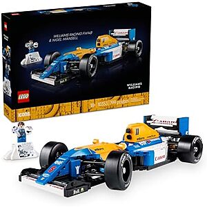 [AC] $35.87* | 799-pc LEGO Icons Williams Racing FW14B & Nigel Mansell F1 Model Car Kit (10353) at Amazon