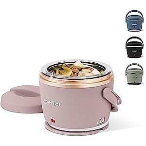 [AC] $25.49* | Crock-Pot 20-Oz Portable Electric Food Warmer (Blush Pink) at Amazon