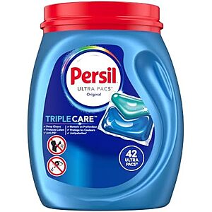 [SnS, AC] $9.34 | 42-Count Persil Ultra Pacs Original Everyday Clean Laundry Detergent at Amazon