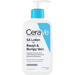 [SnS, AC] $9.74 | 8-Oz CeraVe SA Lotion for Rough & Bumpy Skin at Amazon