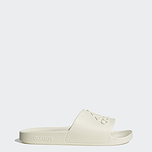 adidas Men's Adilette Aqua Slides (Off-White, Limited Sizes) $6.40 + Free Shipping