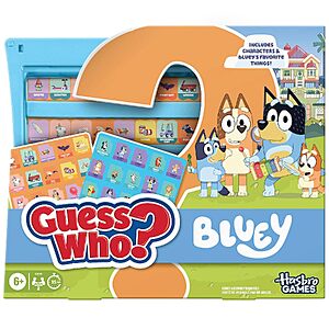 Hasbro Gaming Guess Who? Bluey Edition Board Game $11.89 + Free Shipping w/ Prime or on $35+