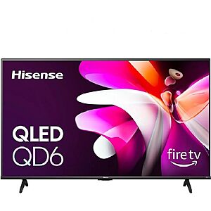 Hisense 43" QD65 4K Hi-QLED Smart TV w/ Allstate 3-Year Protection Plan Bundle Included for 5 Years of Total Coverage $199.99